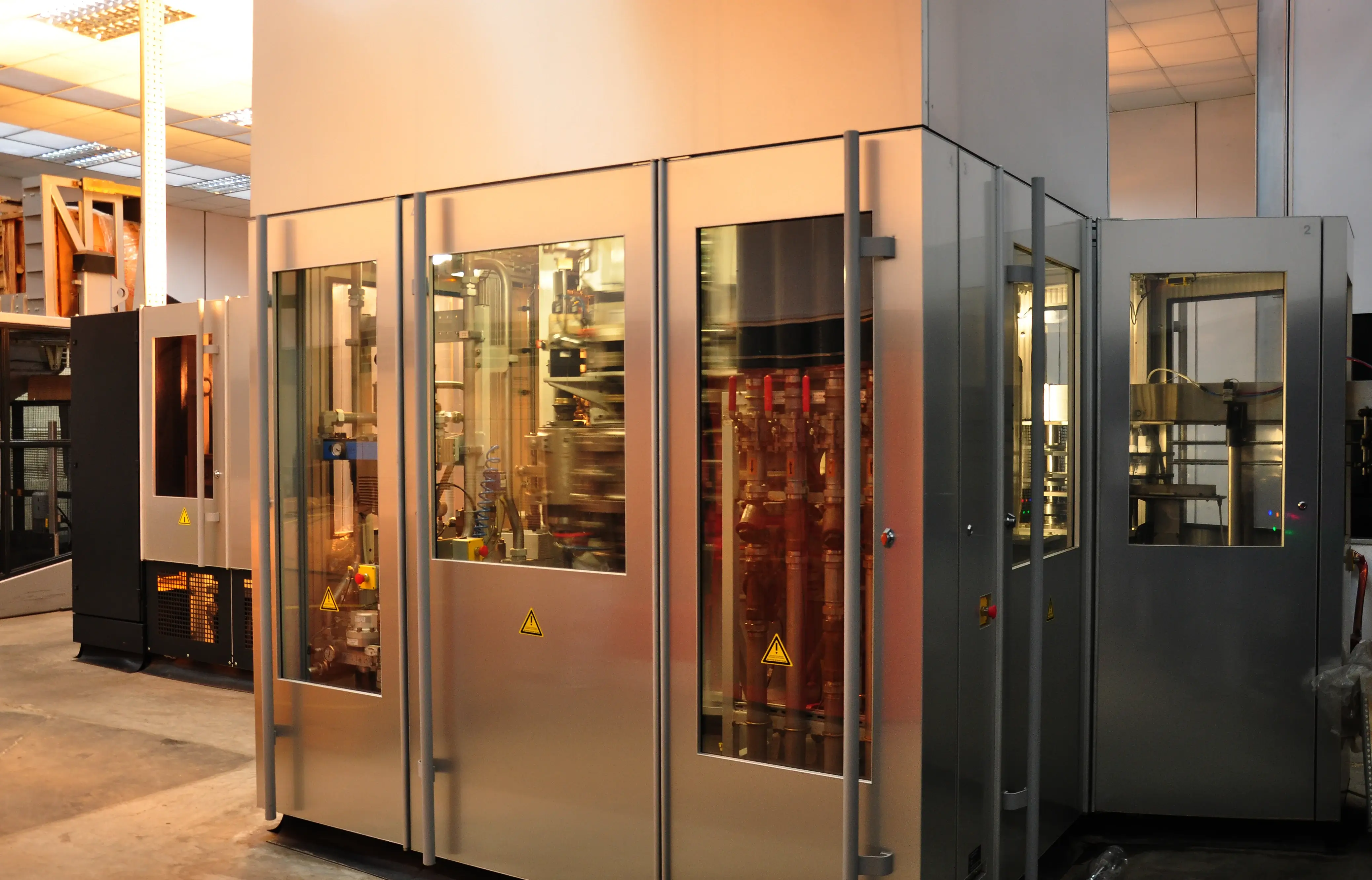 A Machine used to produce quality packing material by Cisco Speciality Packaging Private Limited