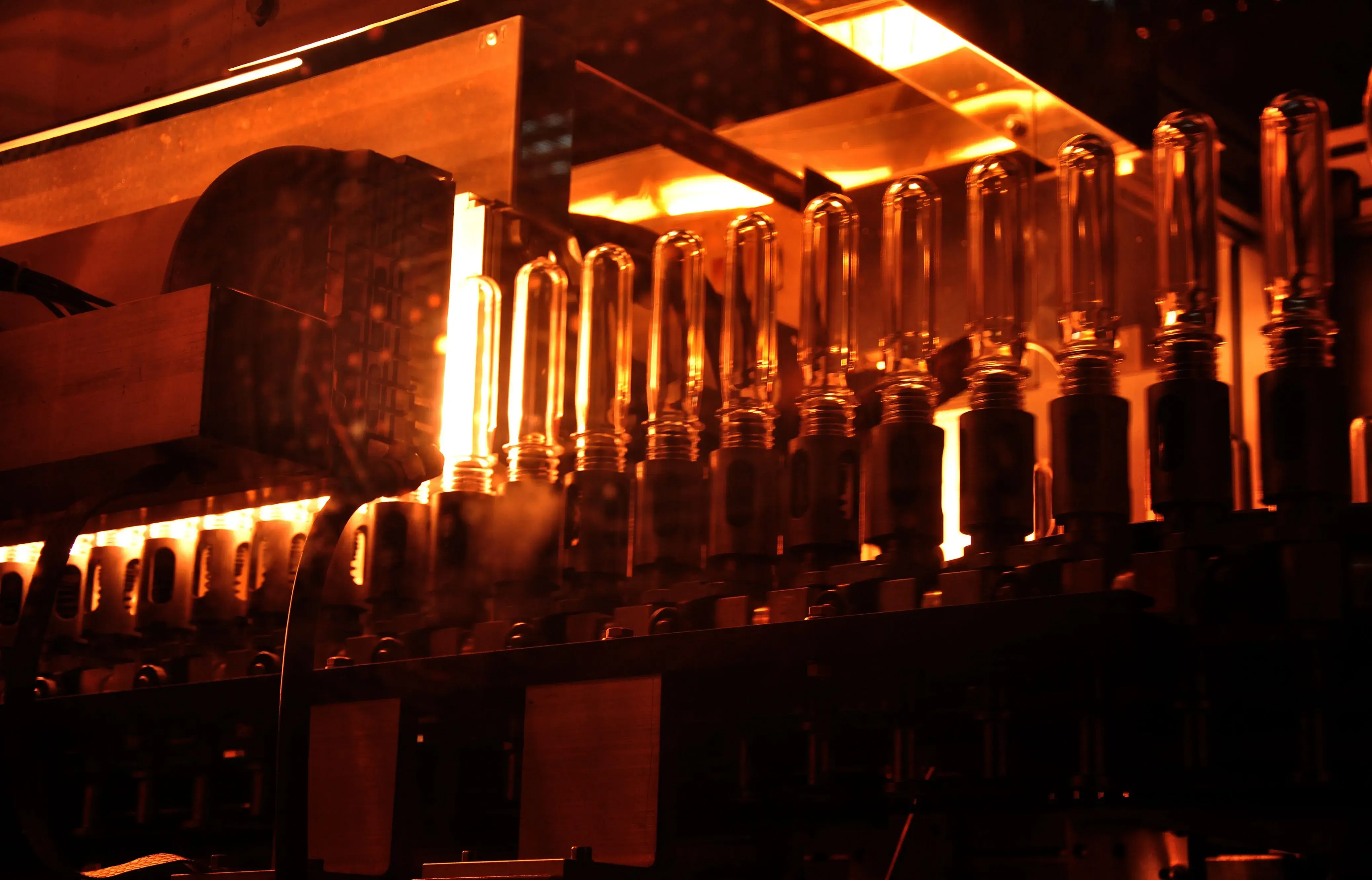 A production machine used to produce high quality packing materials