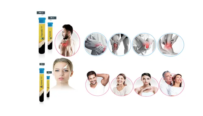 A person wearing CIC Orthopaedic products near elbow and knee